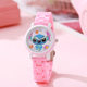 Stitch boys and girls children cartoon watch pottery new cute primary school quartz watch wholesale