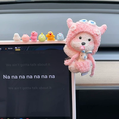 model for the interior, Car ornaments - no-specifications-setpink-hat-west-highland-ornament