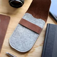 Готовая дорожная сумка для часов из фетра, защитный чехол для часов с защитой от царапин, сумка для хранения ювелирных изделий в тон к ожерелью