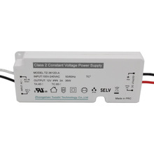 UL美规认证36W 12V 24V恒压电源超薄防水IP44