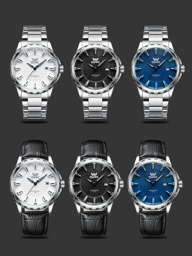 OPK merk horloge casual mode waterdicht lichtgevend quartz horloge herenhorloge heren_voghion.com