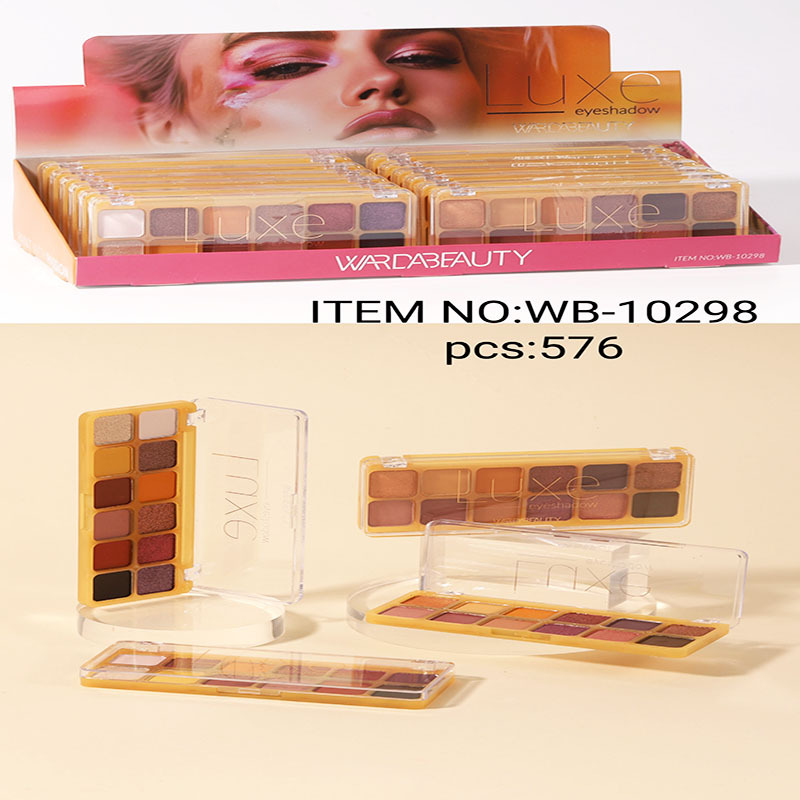 Nuevo comercio exterior transfronterizo perlado mate crema marrón color tierra paleta de sombras de ojos maquillaje spot al por mayor EYESHADOW