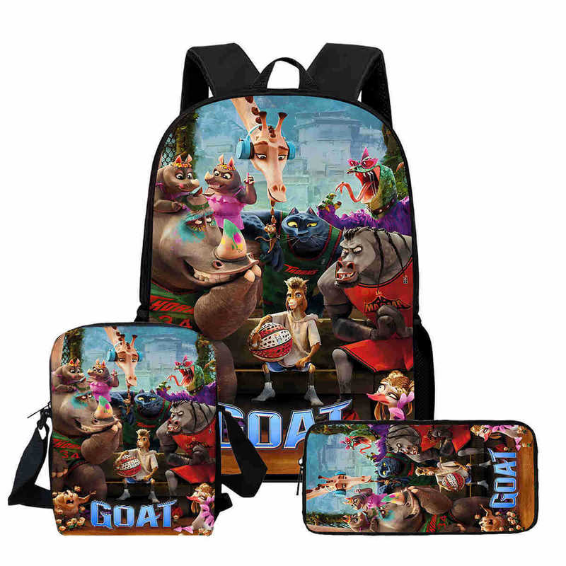 Miracle Dream Team Goat Large-Capacity, Weight-Reducing School Bag, Durable, Wear-Resistant, Easy to Maintain and Store Miracle Dream Team Goat Large-Capacity, Weight-Reducing School Bag, Durable, Wear-Resistant, Easy to Maintain and Store