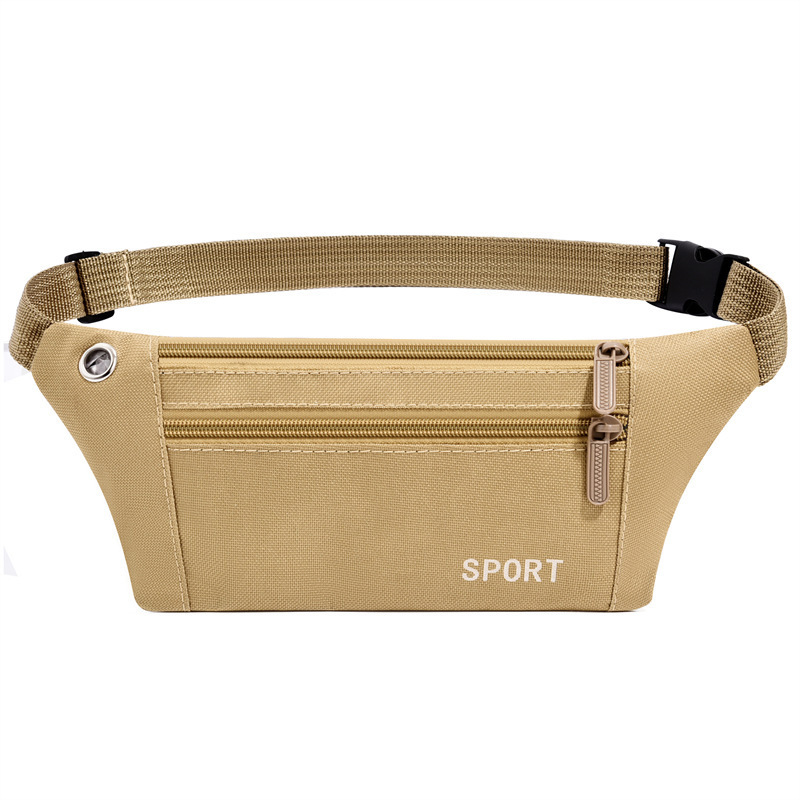 Canvas Work Site Mobile Phone Bag, Waist Bag, Money Collection Bag, Wear-Resistant Crossbody Bag, Large Capacity Waist Wallet for Middle-Aged and Elderly Men and Women