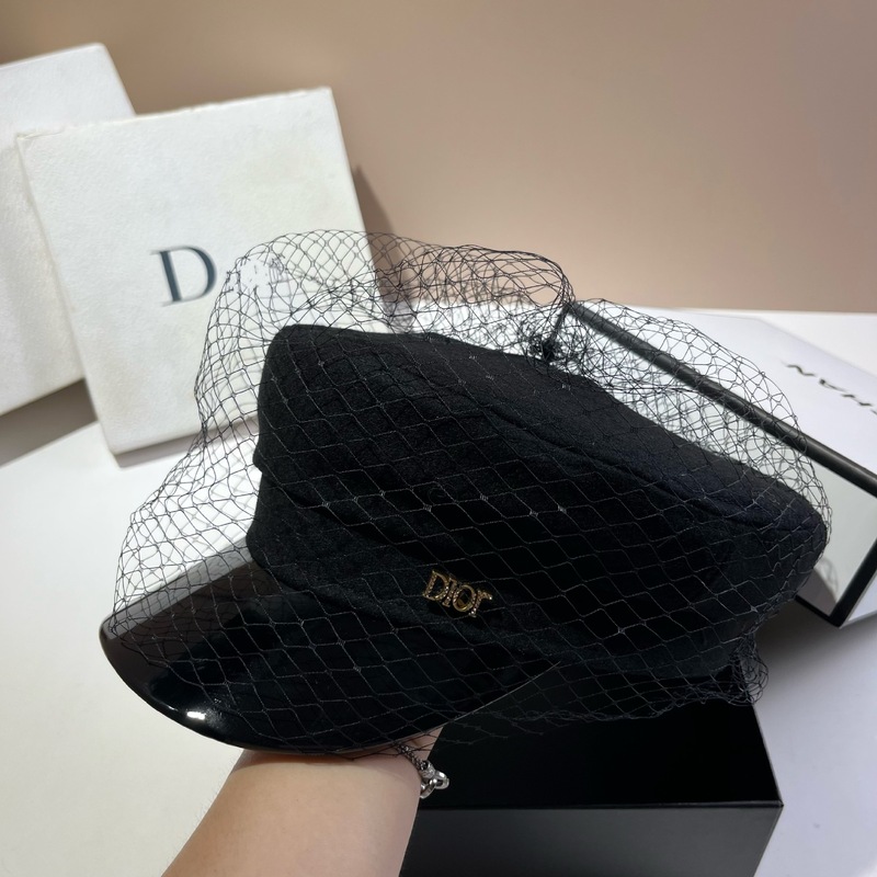 D欧美名媛风网纱毛呢海军帽广州高品质羊毛报童帽秋冬新潮鸭舌帽|undefined
