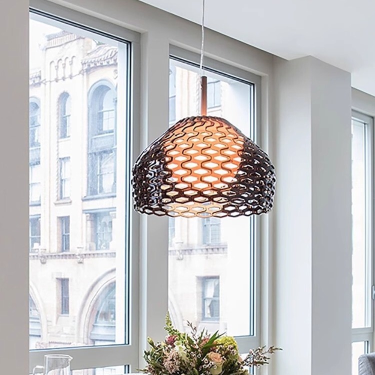 Italian designer modern model room simple classic island Table restaurant bar decoration bar atmosphere chandelier