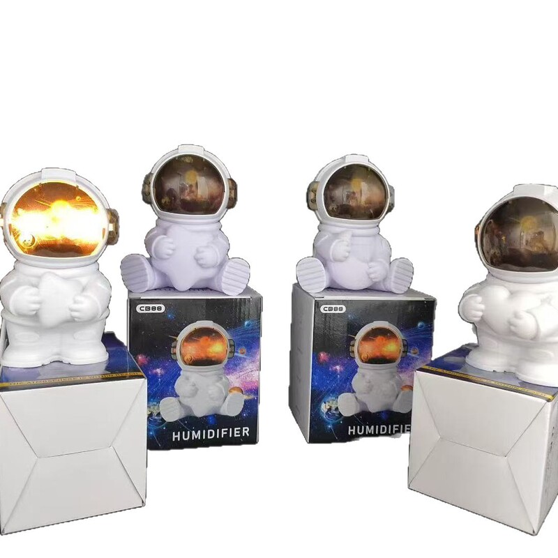 新款创意宇航员星空灯加湿器 USB插电卧室桌面加湿器学生礼品批发|undefined