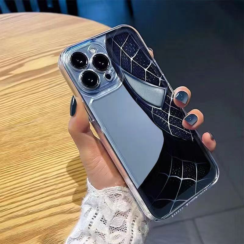 Estilo europeo y americano para iphone16promax funda para teléfono móvil Spider-Man Apple 15 anti-caída 14pro veneno 13/12