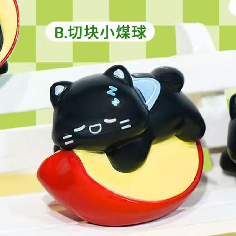 新款可爱福瑞猫猫元气不倒翁桌面摆件创意潮玩车载装饰品厂家直销|undefined
