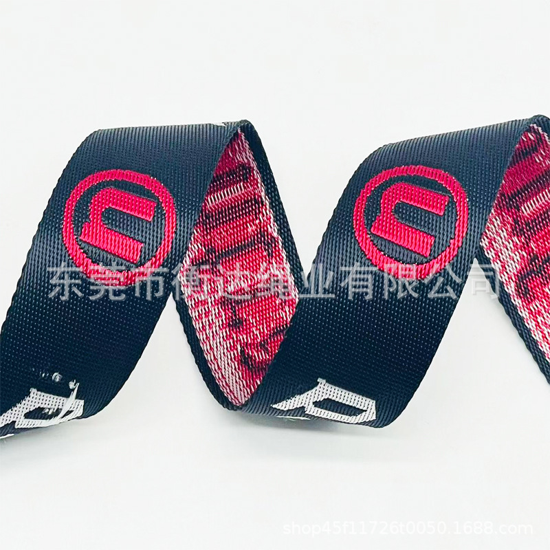 Personalizado 1 - 10cm de espesor 1mm brillante imitación de nylon jacquard cinturón bolsos zapatos sombreros teléfonos móviles correa de tela