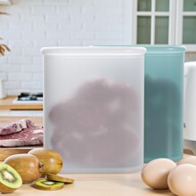 亚马逊硅胶拉链保鲜袋食品级密封袋 家用收纳冰箱专用密封条加密