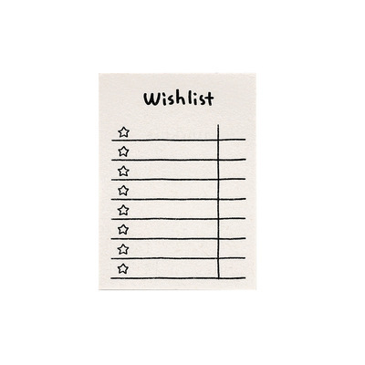 Twilight Simple Line Series Cute Tearable Notepad Mini Notes and Memos Convenient Small Notebook