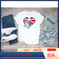 Queen of England Queen Elizabeth T-Shirt Men's Women's T-Shirt Men's Women's T-Shirt