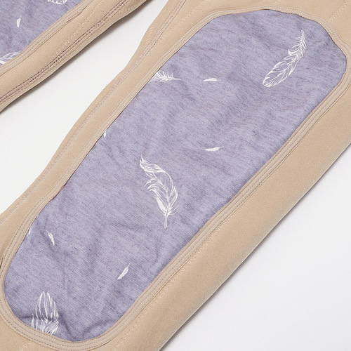 Northeast cold-resistant couple's wool thermal pants for men, down knee pads, silk leggings for middle-aged and elderly women, outer wear cotton pants