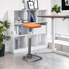 休闲人体工学高脚圆凳吧台站立高脚凳可升降办公转椅易清洁