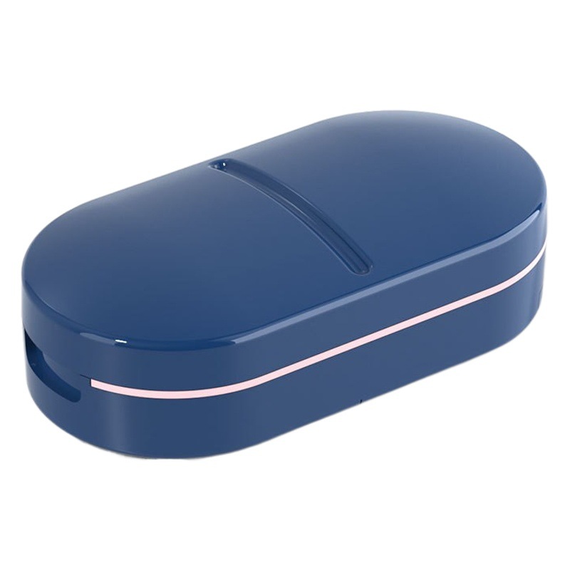 Tercera generación píldora cortador portátil nueva píldora dispensador portátil pequeña caja de la píldora