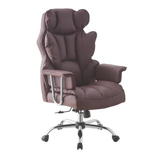 High quality computer swivel executive boss chair luxury leather office manager office brown