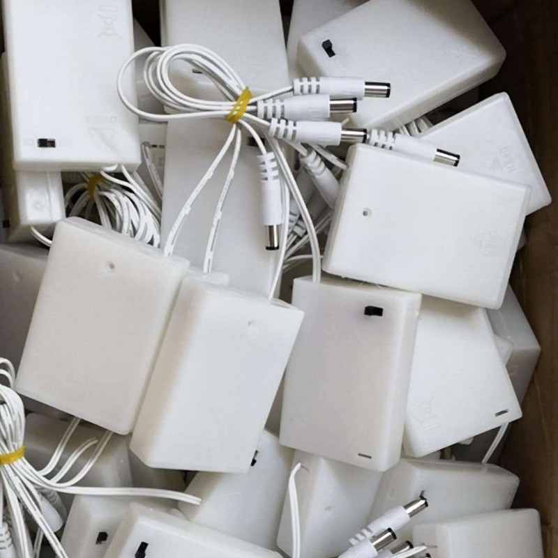 电池盒 厂家加工防 水5号电池盒 批发白色密封电池盒