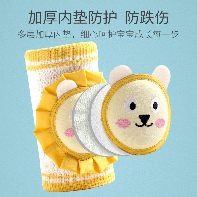 Bebé gateando rótula cubierta anti-caída de los niños aprendiendo a caminar bebé gateando rótula verano engrosada entrega Niño