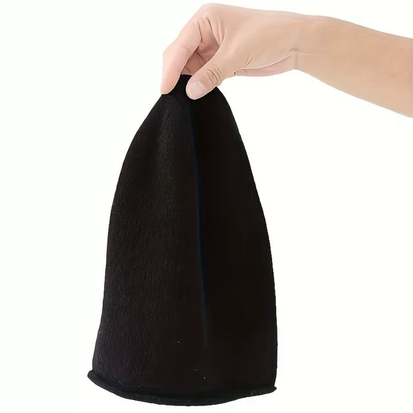 New Style Winter Knitted Hat with Rolled Brim, Versatile and Warm, Solid Color Hat for Both Men and Women, Thickened Knitted Hat
