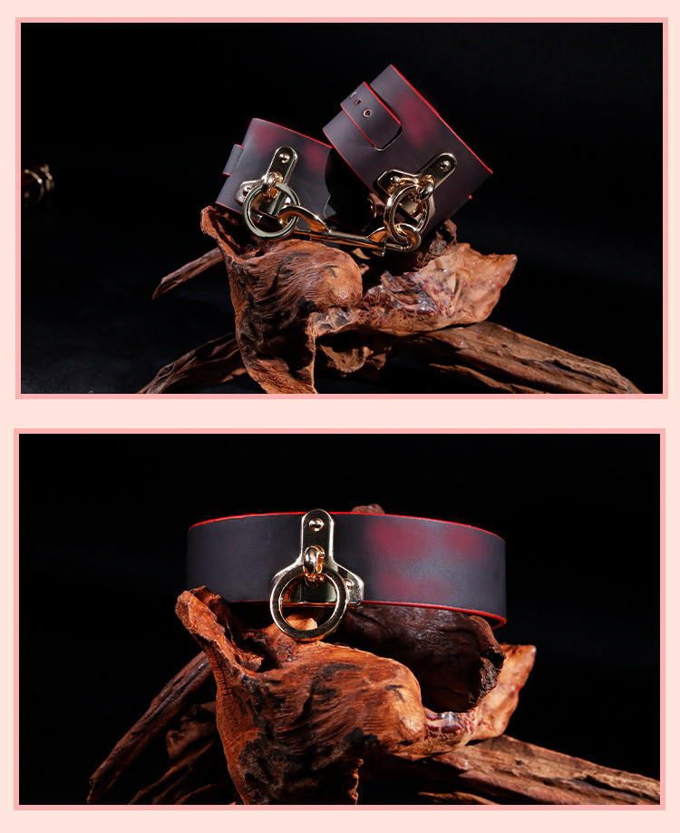 Color-Changing Wearable Collar with Metal Hardware for Adult Couples — detail image 32