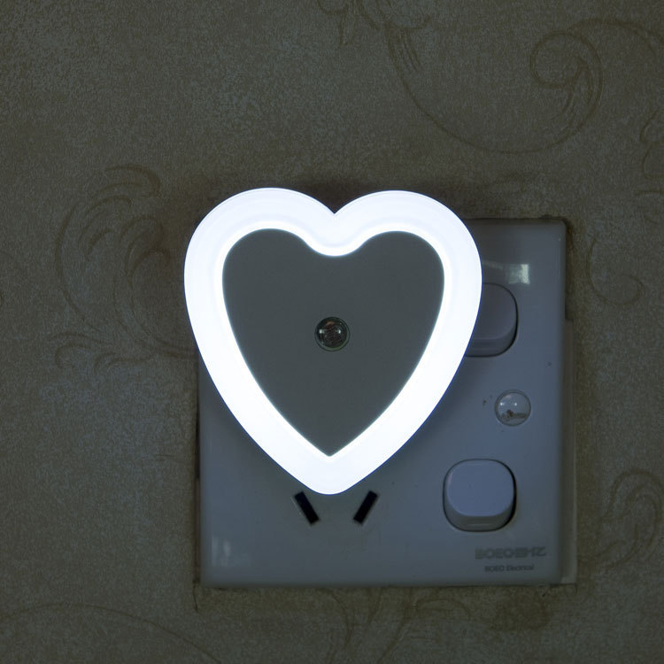 Love Halo Night Light, Light-Controlled Heart-Shaped Led Sensor Night Light, Night Market Street Stall Creative Products Direct Sales Love Halo Night Light, Light-Controlled Heart-Shaped Led Sensor Night Light, Night Market Street Stall Creative Products Direct Sales