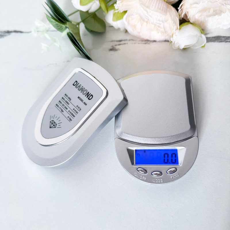 外贸珠宝秤A04高精度迷你电子秤小型首饰称0.01克黄金珠宝便携式