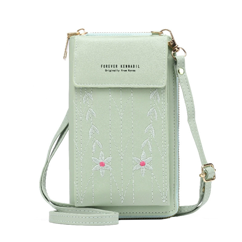 Capacious small universal long wallet, one-shoulder bag, bag strap, 2022 collection, Korean style