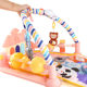 Manufacturers supply infant foot piano with guardrail light music washable crawling mat newborn fitness rack