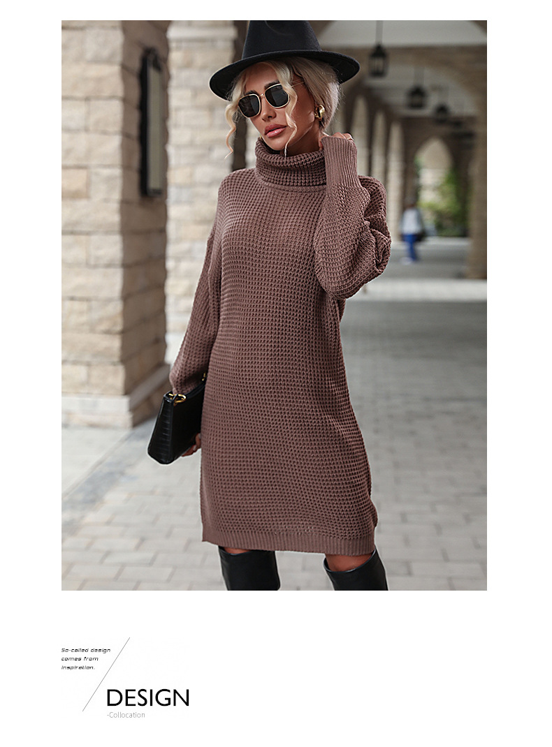 Vêtements à la mode pour femmes, automne et hiver, nouveau col roulé_voghion.com