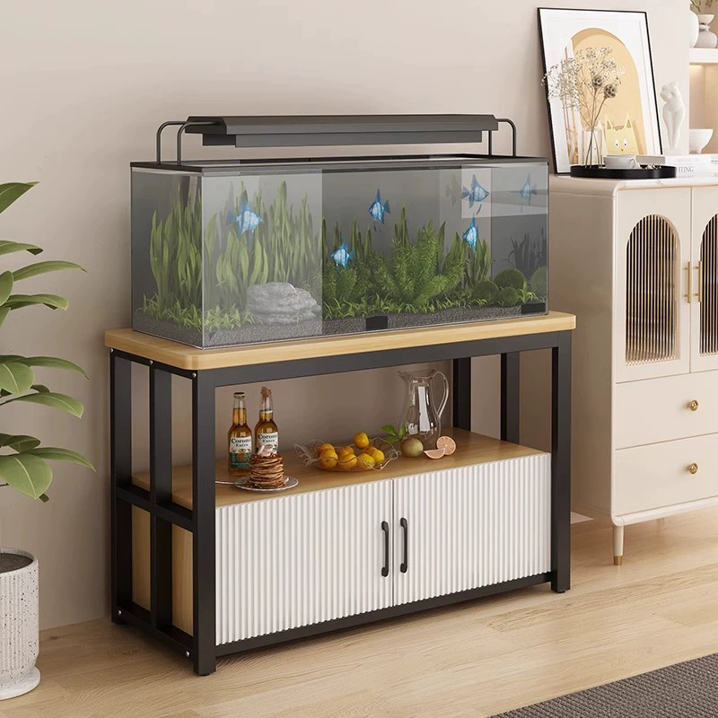 Нижний шкаф шкафа для аквариума для рыбного цилиндра для домашнего обихода