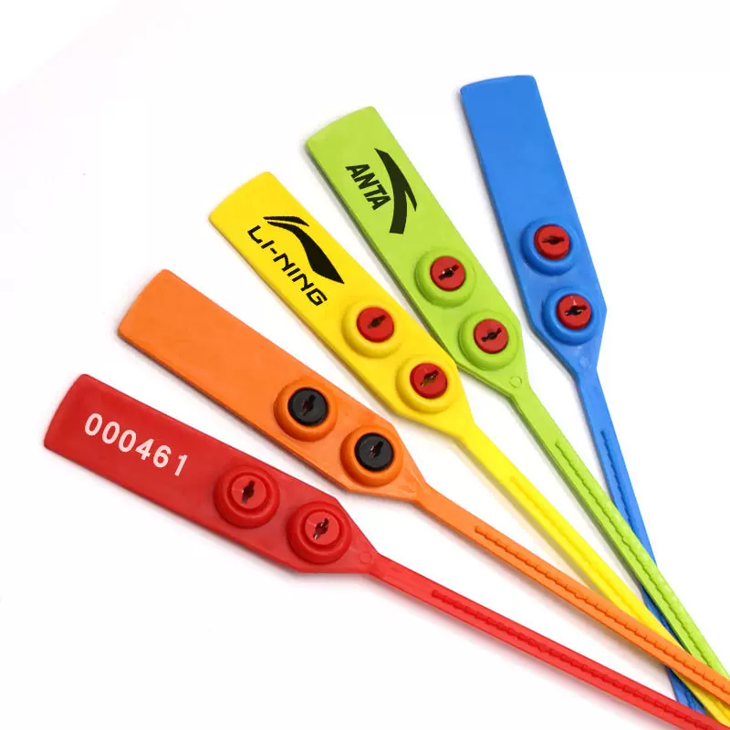 集装箱防盗防伪一次性塑料封条扎带物流塑料封条塑料袋封口条扎带