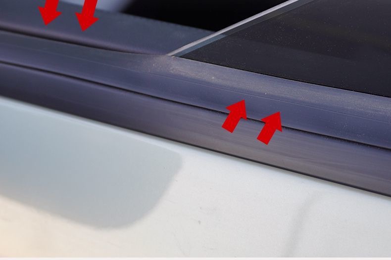 Outer window trim, waterproof outer window trim, dustproof, soundproof, high-temperature resistant, noise-reducing, wiper silent strip, sealing strip