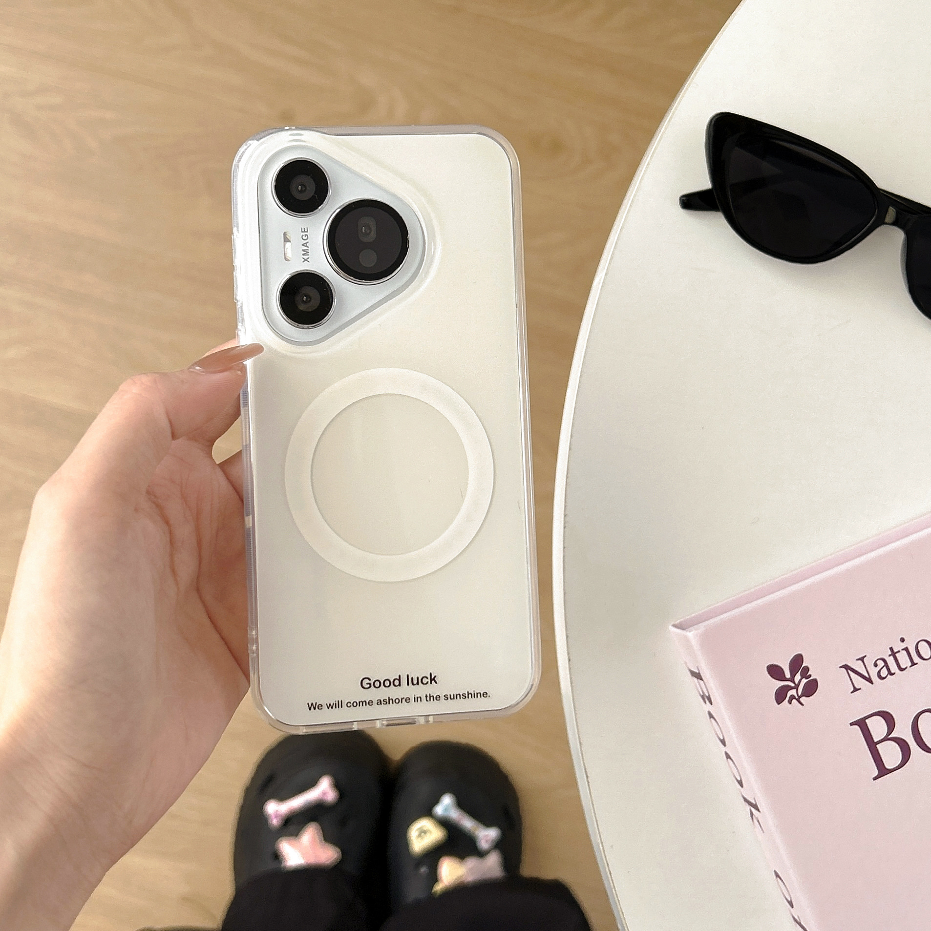 Nicho simple nuevo teléfono móvil Huawei funda mate70Pro sentido premium Pura70/70Pro pareja Mate60P