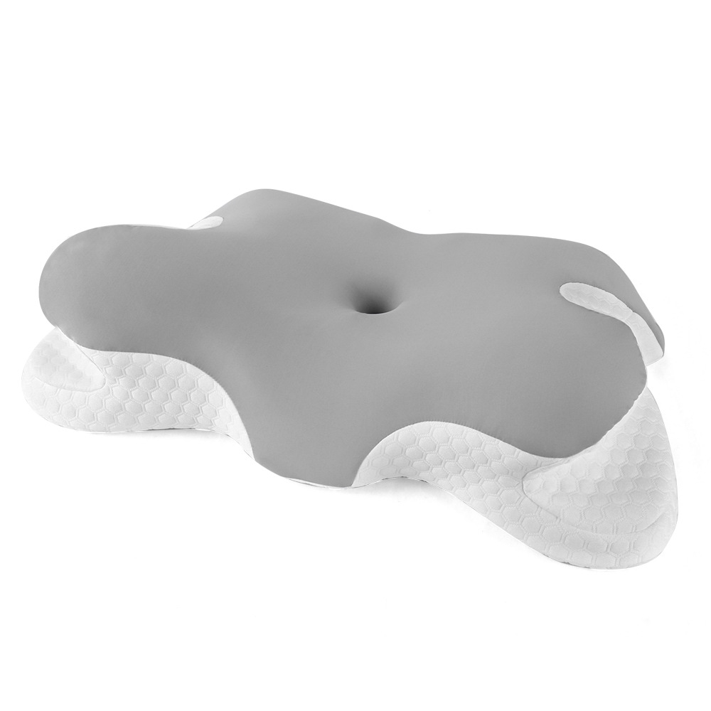 Almohadas personalizadas populares para hoteles y alojamientos transfronterizos, almohadas en forma de mariposa, almohadas altas que no se deshacen, almohadas de espuma viscoelástica