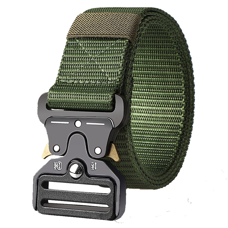 Cinturón táctico Cobra, cinturón de nailon, cinturón para hombre, cinturón de lona, cinturón para pantalón, cinturón extendido para hombre, cinturón versátil de moda para hombre