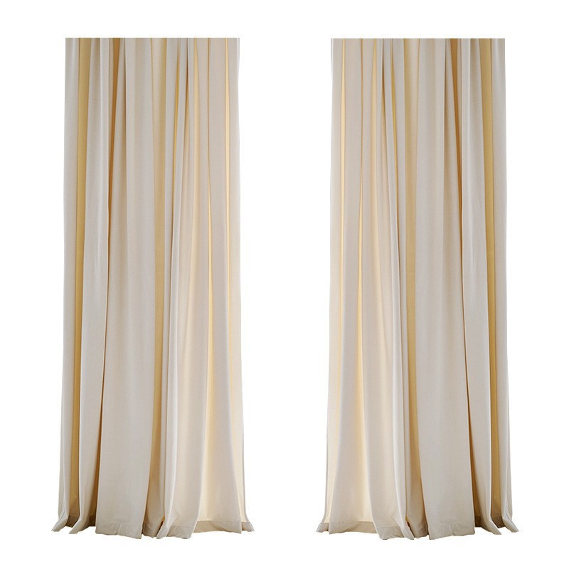 Nuevas cortinas de chenilla ultra suaves, opacas, de doble cara, producto terminado, para dormitorio, Shaoxing Keqiao, personalización de tela para cortinas