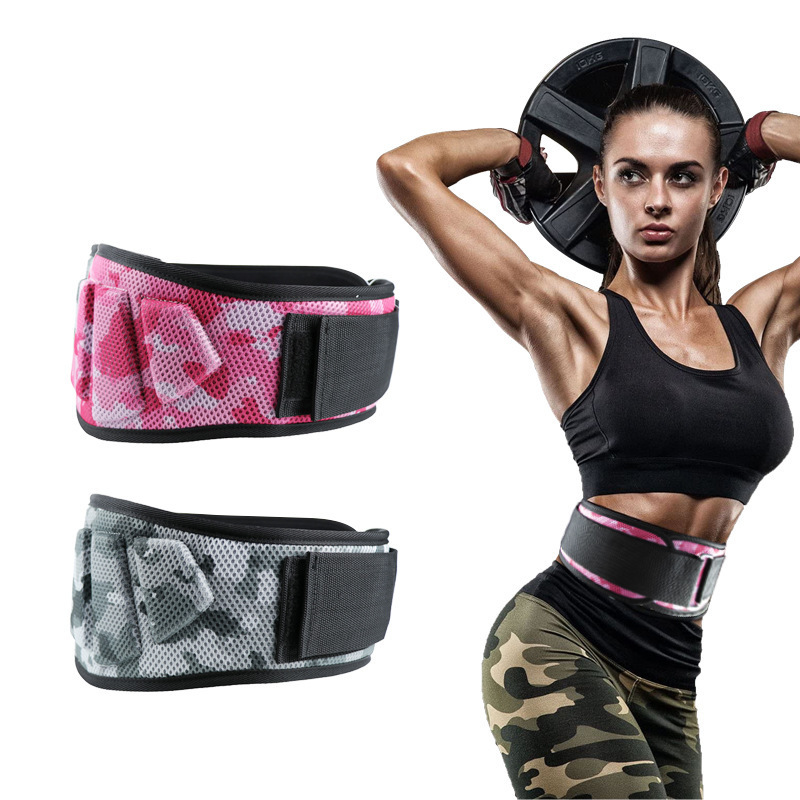 Cross-Border Strength Training Eva Camouflage Deadlift Fitness Weightlifting Belt Squat Waist Support Sanda Waist Support Belt
