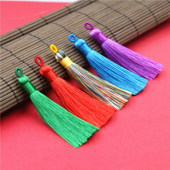 Icicle tassel earring hooks 8cm tassel earring hooks bookmarks tassel Chinese knot tassel factory wholesale