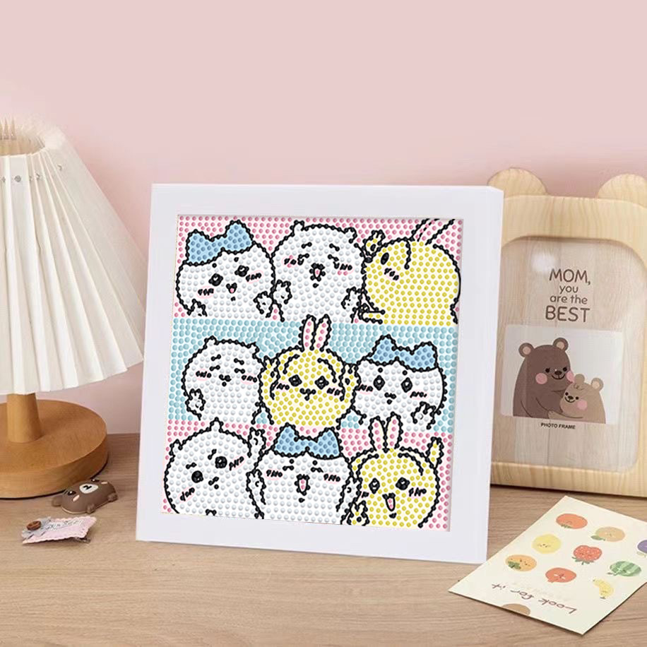 정사각형 프레임 F04(사진 프레임 키트와 함께 제공)