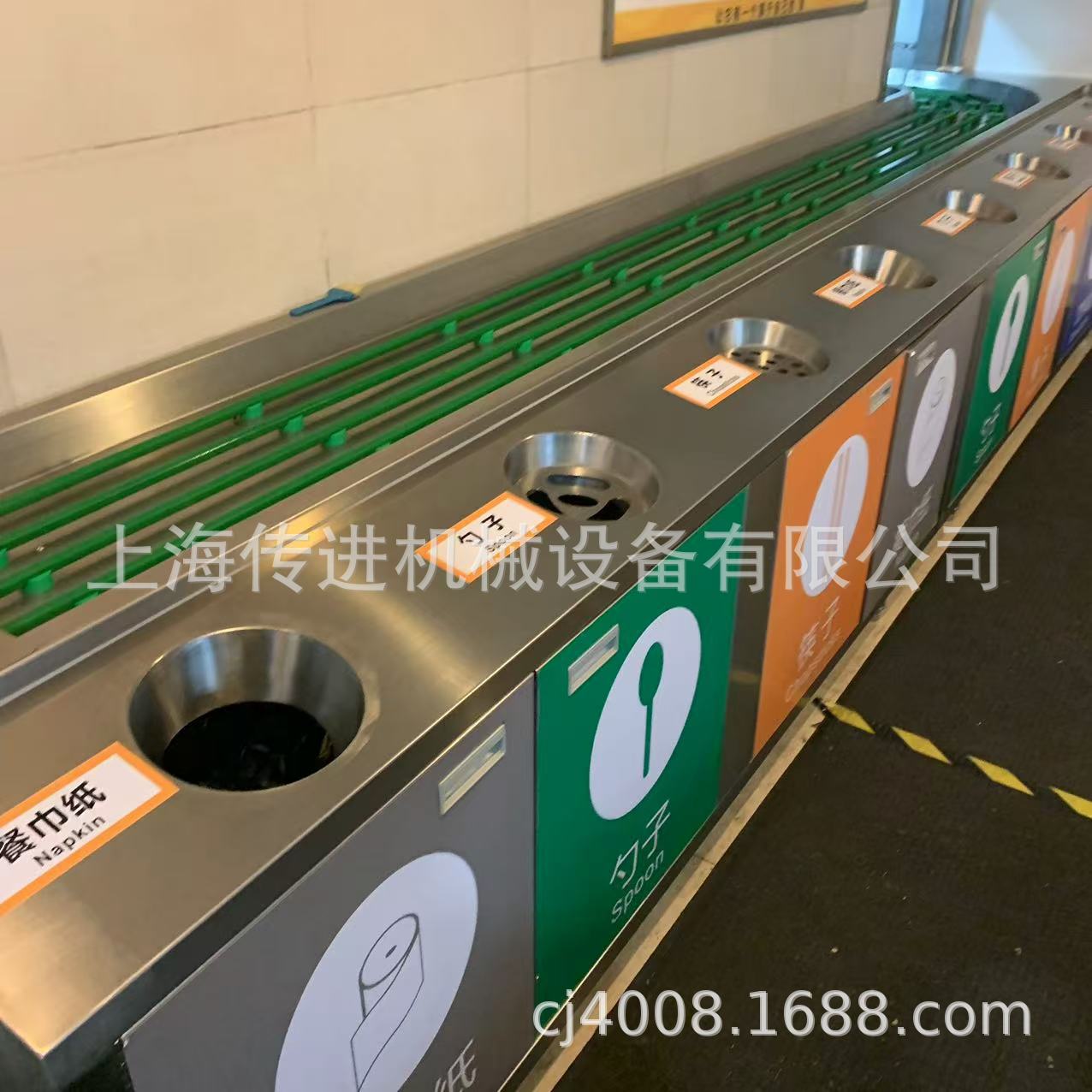 供应厨房餐盘输送机 食堂厨房输送机 学校单位食堂餐盘输送机