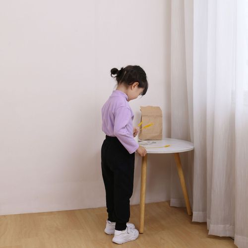 Children's bottoming shirt long-sleeved thermal underwear for girls turtleneck German velvet solid color tops girls' bottoming shirt children's clothing wholesale