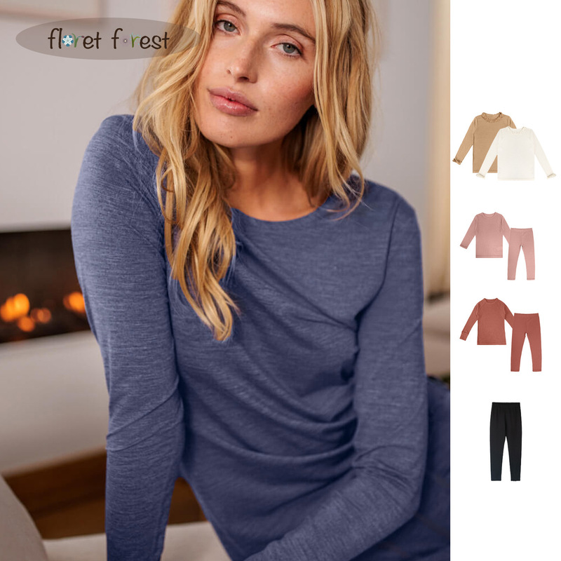 100% Merino Wool Women's Thermal Underwear Set, Breathable and Sweat-Wicking Base Layer for Sports and Outdoor Activities 100% Merino Wool Women's Thermal Underwear Set, Breathable and Sweat-Wicking Base Layer for Sports and Outdoor Activities