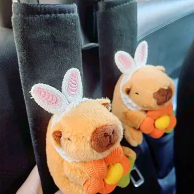 display screen, Seat belt shoulder pad - rabbit-ear-capybara-shoulder-pads-pair-no-specifications