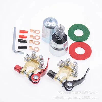 Chuck brass tin-plated Chuck — Power supply, ignition system accessories - four-head-zinc-alloy-gold-plated-suit