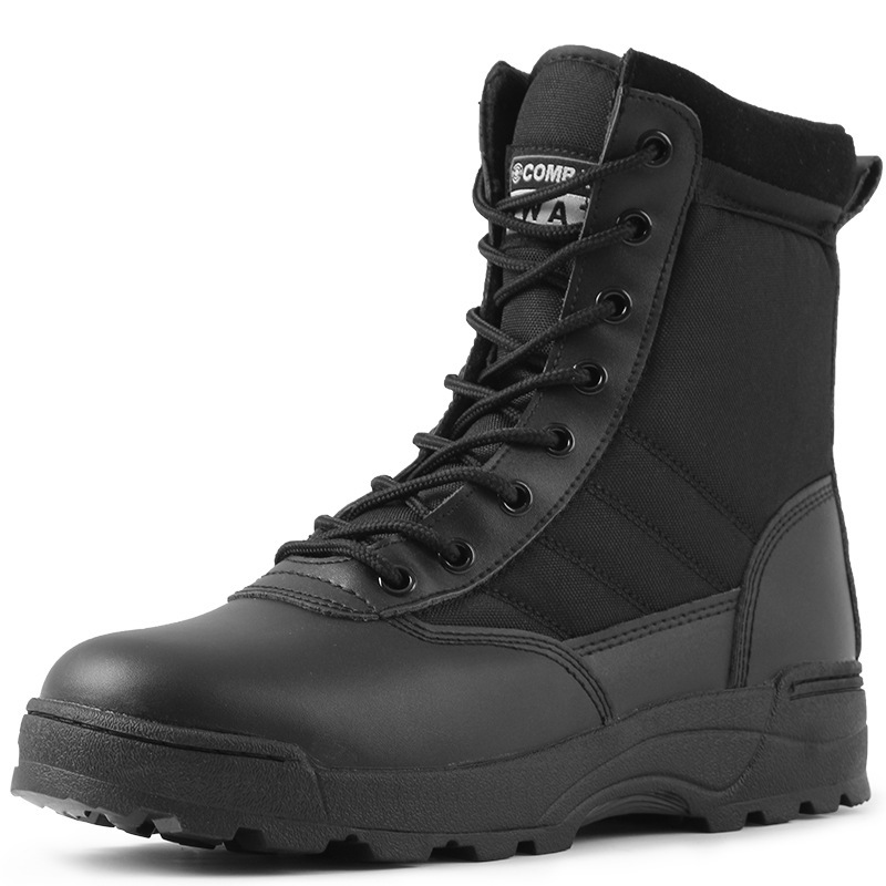 Manufacturers Supply New Combat Boots for Men and Women, Military Fans, Outdoor Shoes, High-Top Hiking Boots, Hiking Shoes, Field Boots
