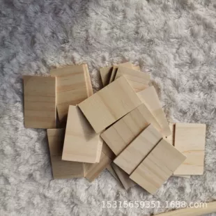 Квадратные пластины из сосны для DIY декора и резьбы