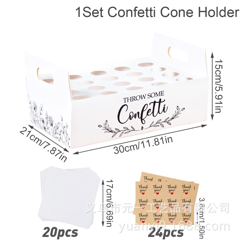 Blanco - Set de 20 agujeros (palleta + cartucho + pegatinas)