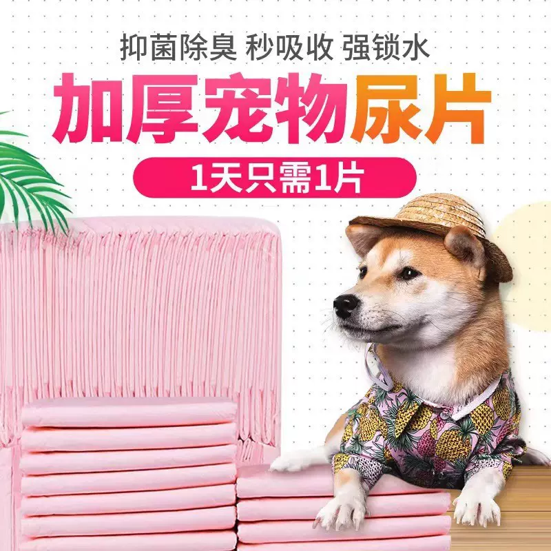 加厚狗狗尿片加厚除臭宠物通用隔尿垫狗狗尿布垫一次性尿垫训导垫