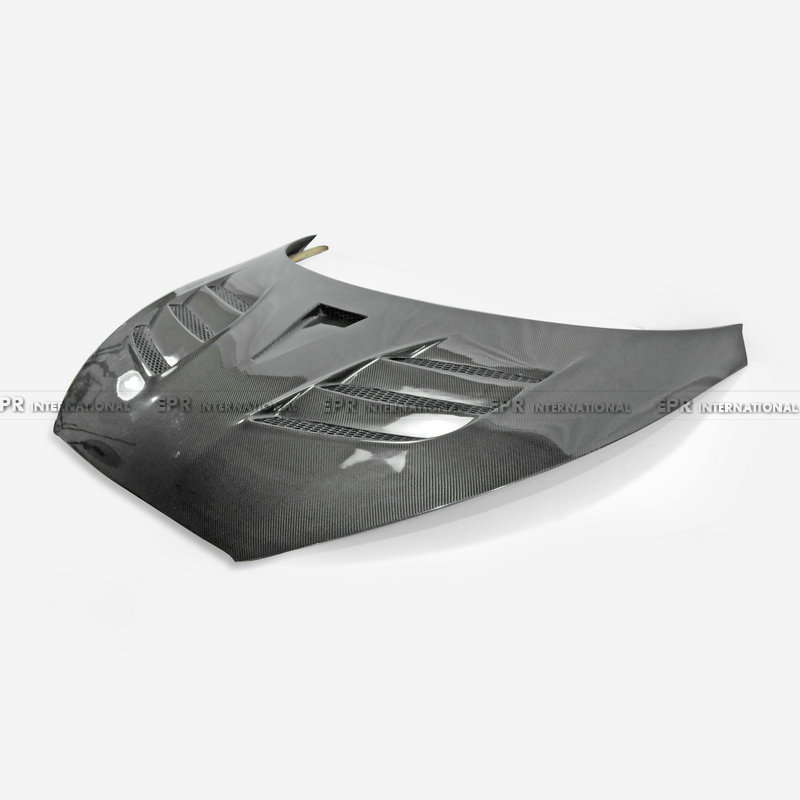 Suitable for Hyundai Veloster carbon fiber modification parts TYPEC multi-hole cooling engine hood